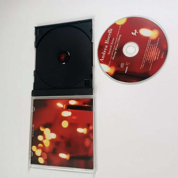 Andrea Bocelli CD Sacred Arias -90s -Opera Italian *MINOR WEAR - Picture 8 of 12